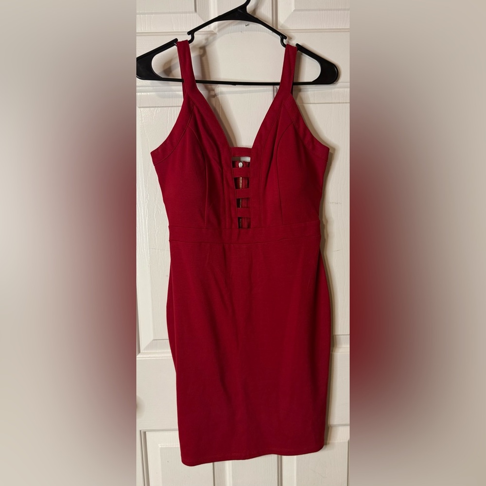 Haute Monde Mini Red Dress